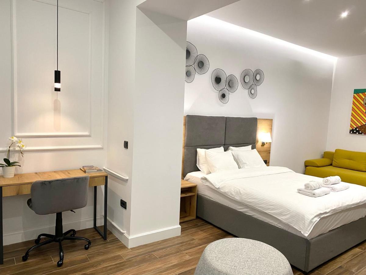 Moni Downtown Luxury Apartments Belgrád Kültér fotó